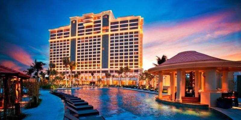 Kiến trúc Châu Âu nổi bật của casino The Grand Hồ Tràm